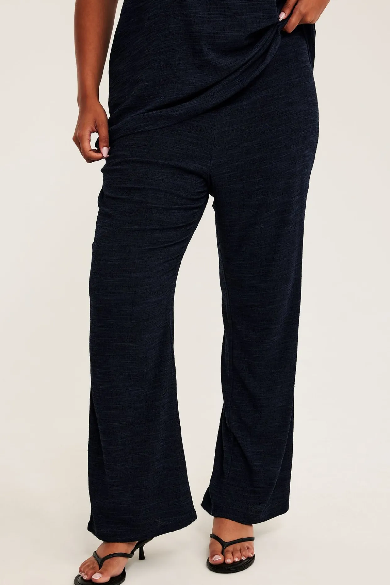 Pull-on byxor i bootcut