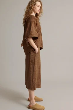 Pull-on byxor i culottemodell