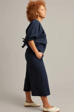 Pull-on byxor i culottemodell