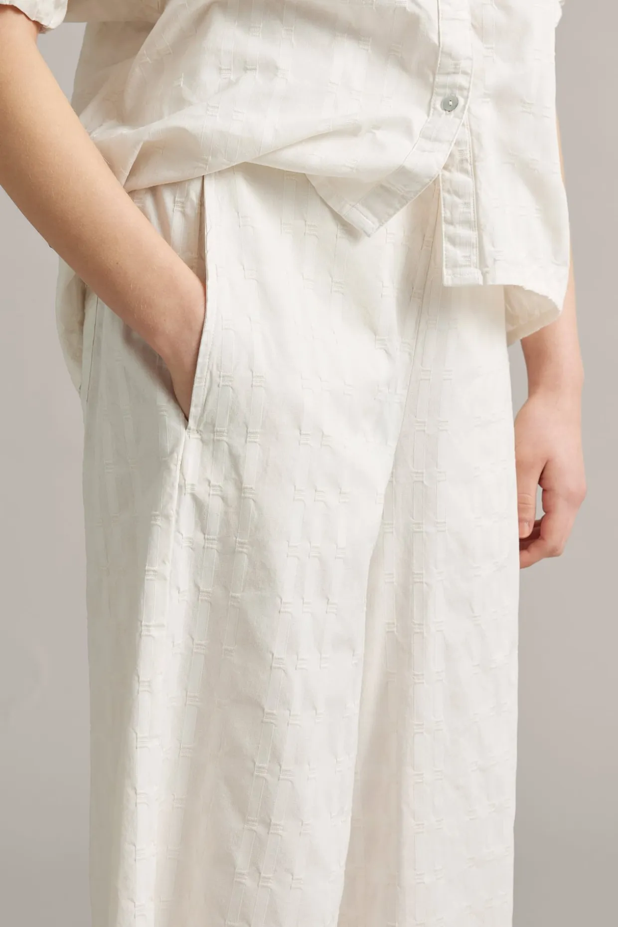 Pull-on byxor i culottemodell