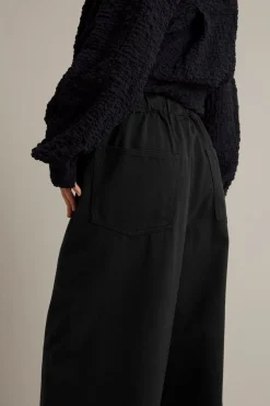 Pull-on byxor wide fit