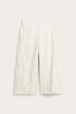Pull-on jeans i culottemodell