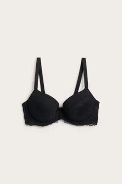 Push-up bh med spetsdetaljer