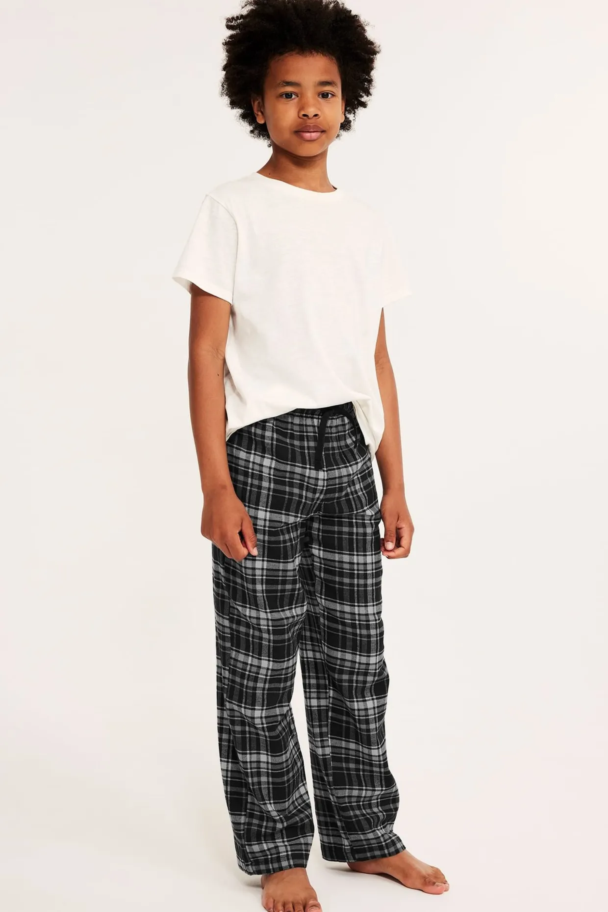 Pyjamasbyxor i flanell