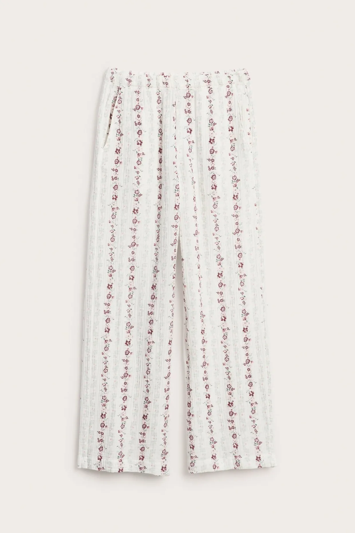 Pyjamasbyxor i muslin