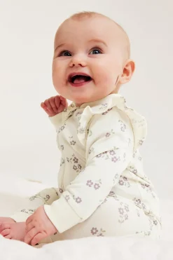 Pyjamas i 2-pack med volanger