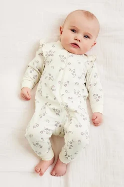 Pyjamas i 2-pack med volanger
