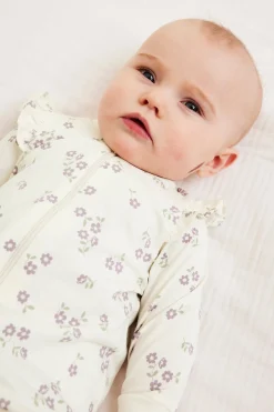 Pyjamas i 2-pack med volanger