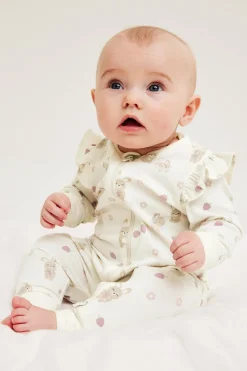 Pyjamas i 2-pack med volanger
