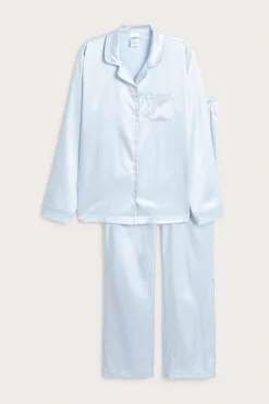 Pyjamas i satin