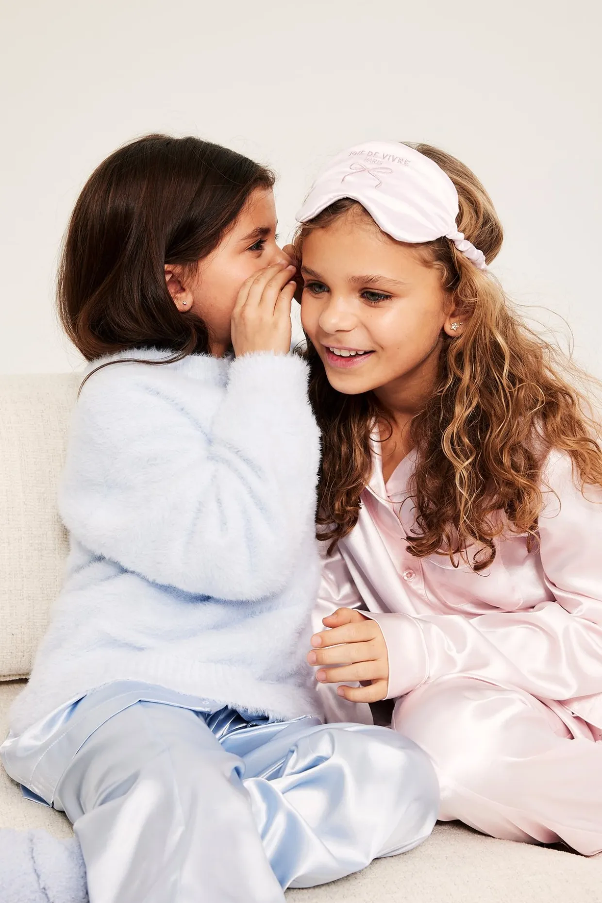Pyjamas i satin