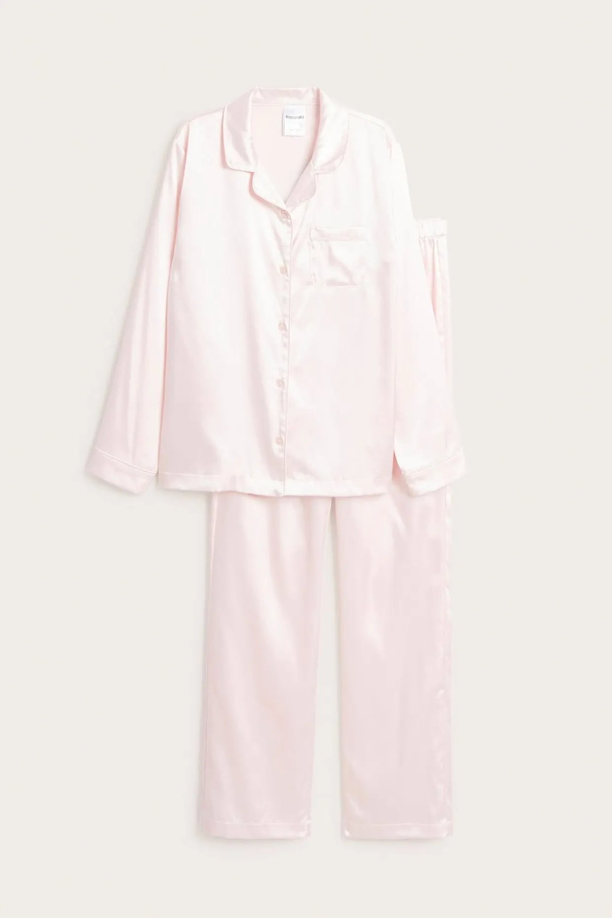 Pyjamas i satin