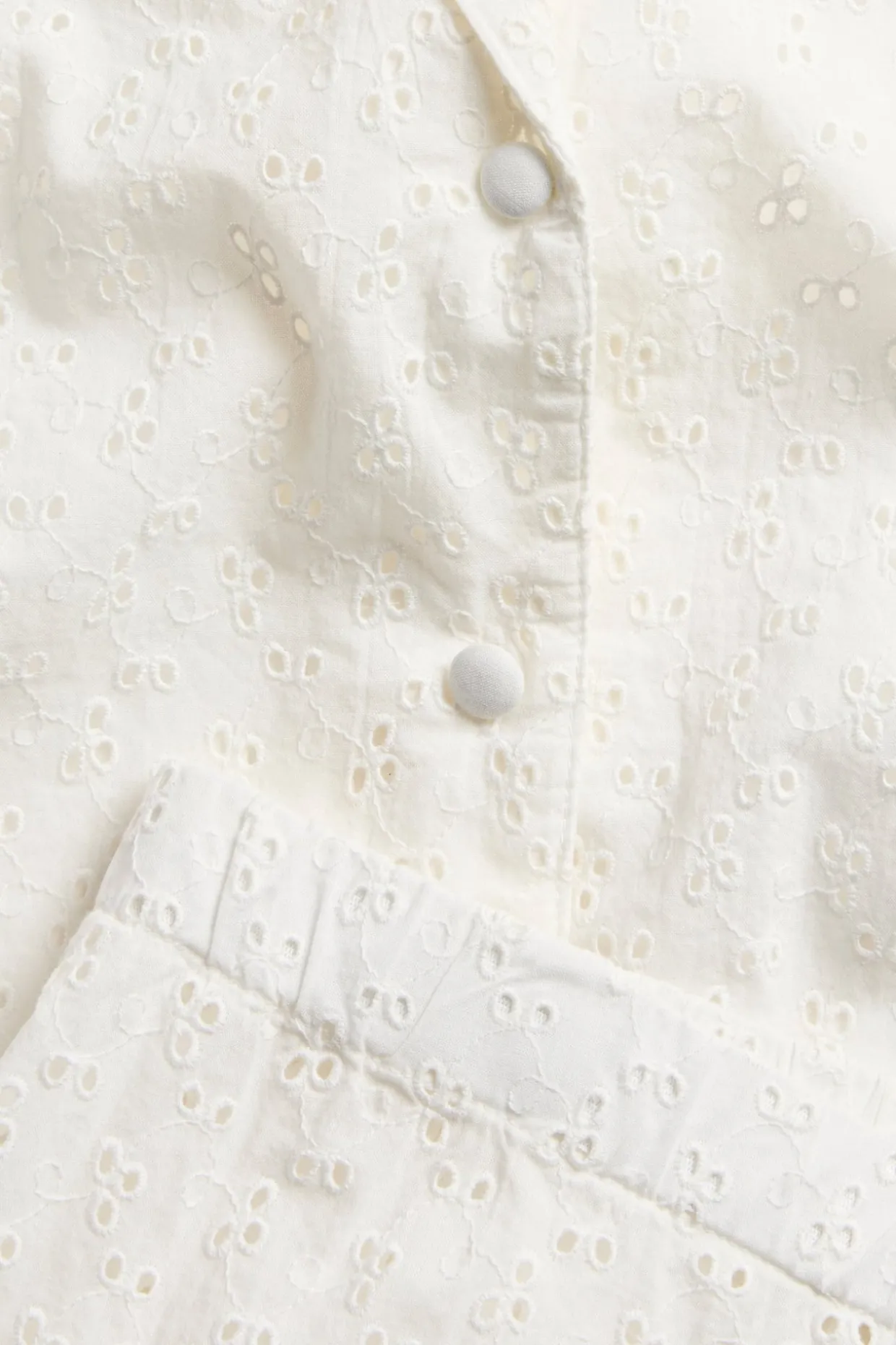 Pyjamas med broderi anglaise Newbie Woman