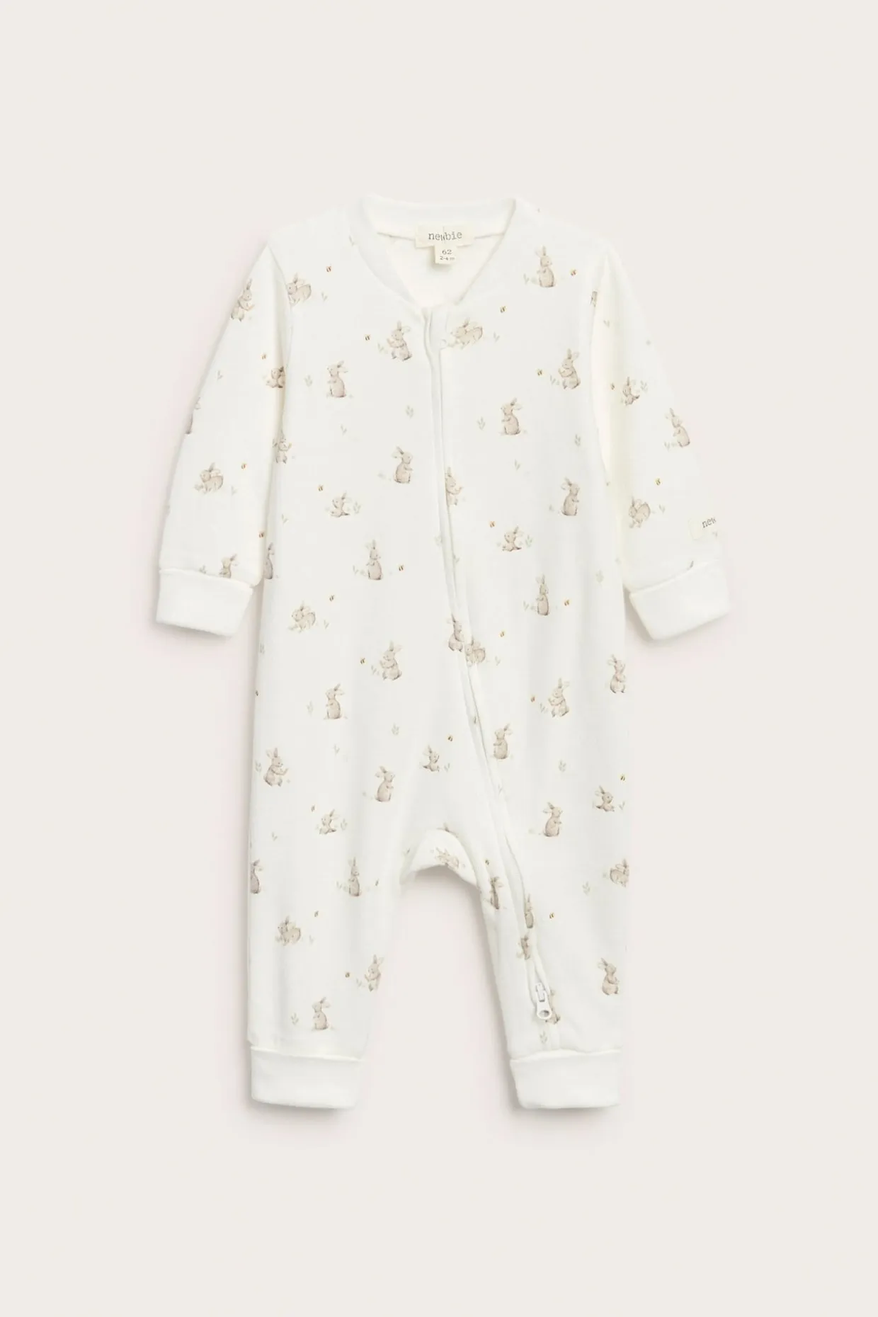 Pyjamas med kaniner