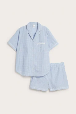 Pyjamasset i bomullspoplin