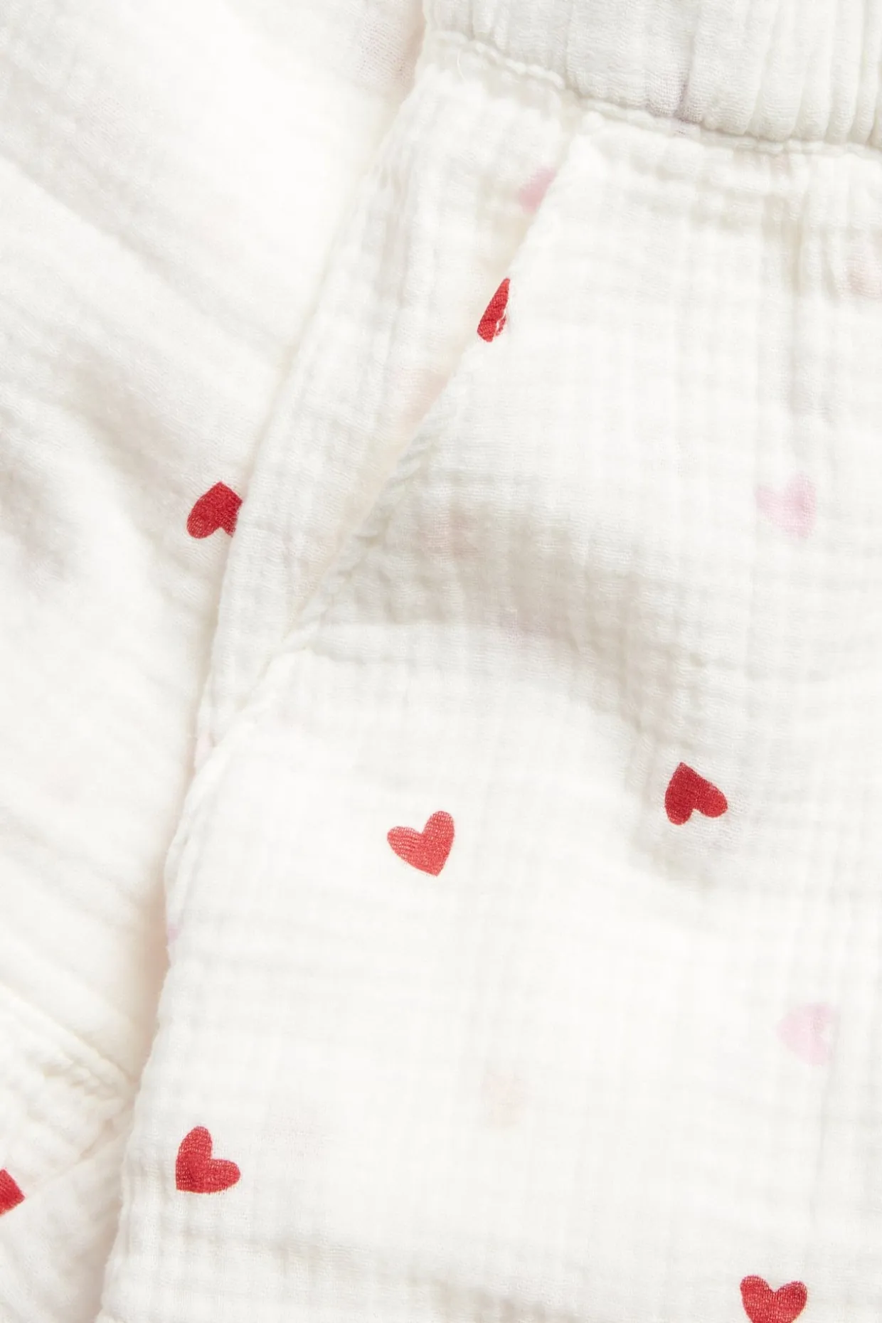 Pyjamasshorts i muslin