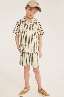 Randiga mjukisshorts
