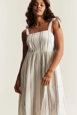 Randig klänning Newbie Woman