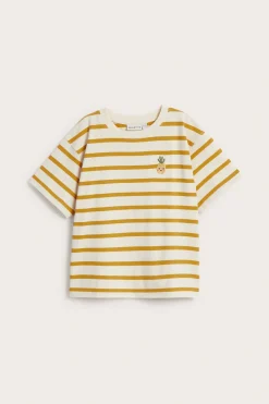Randig kortärmad t-shirt