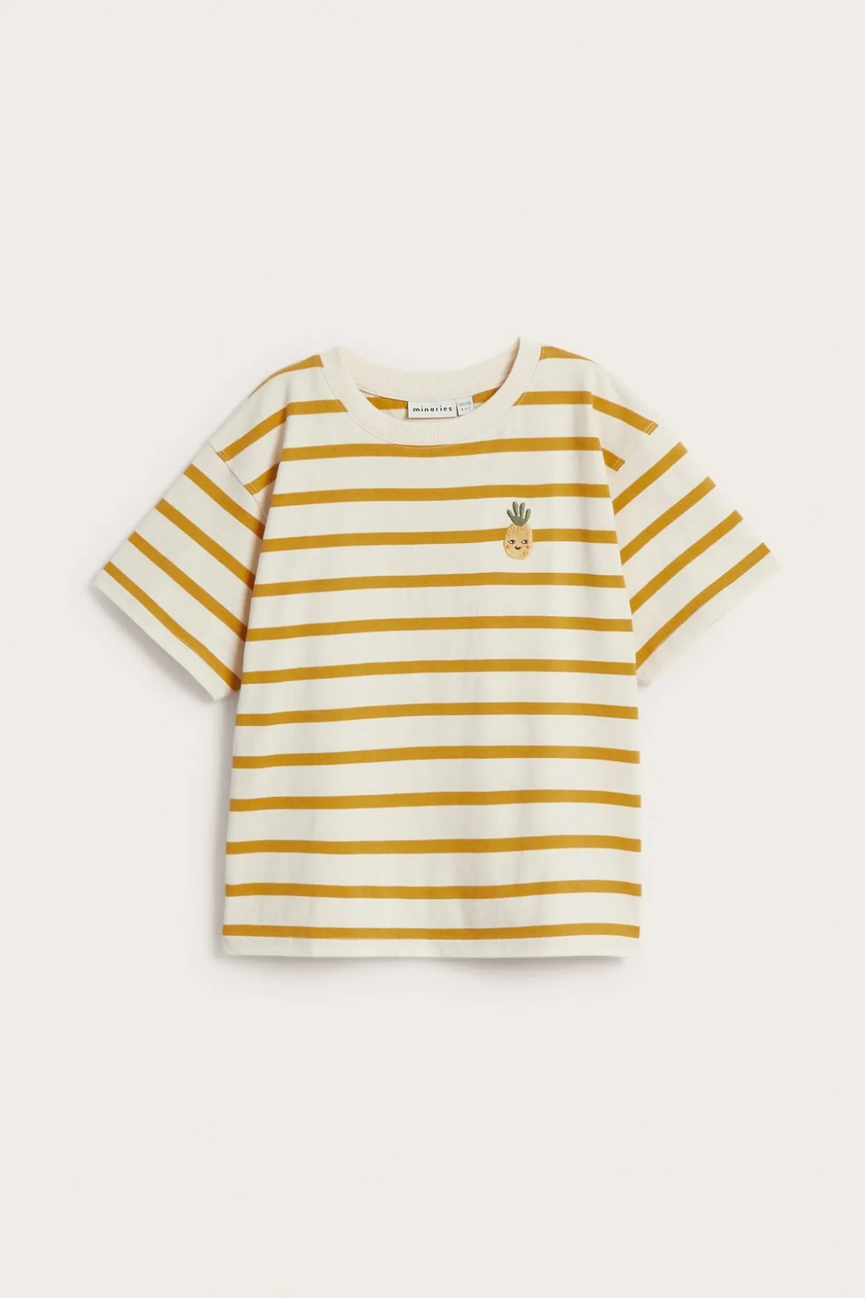 Randig kortärmad t-shirt