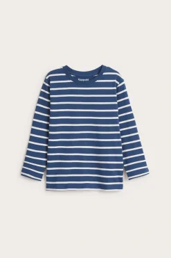 Randig långärmad t-shirt