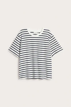 Randig oversized t-shirt