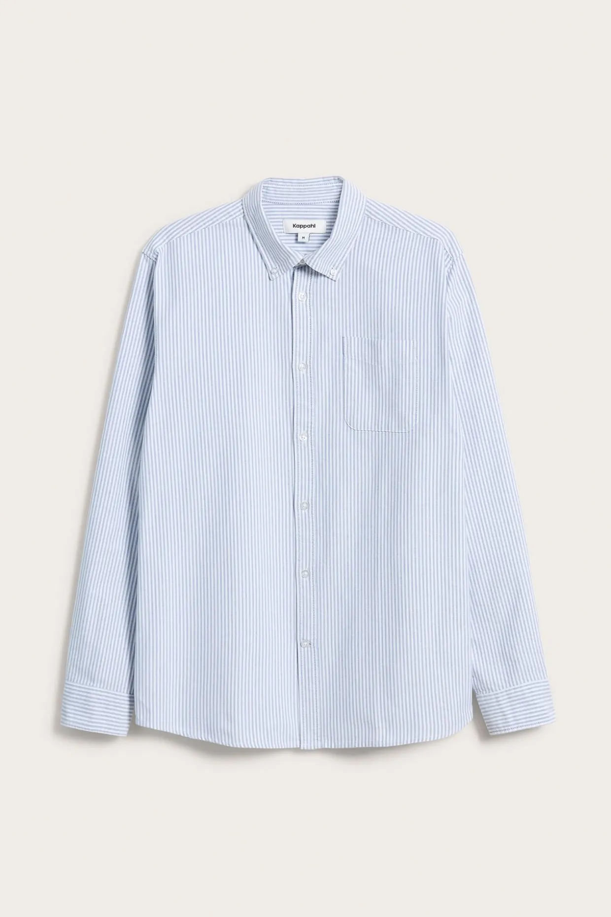 Randig oxfordskjorta regular fit