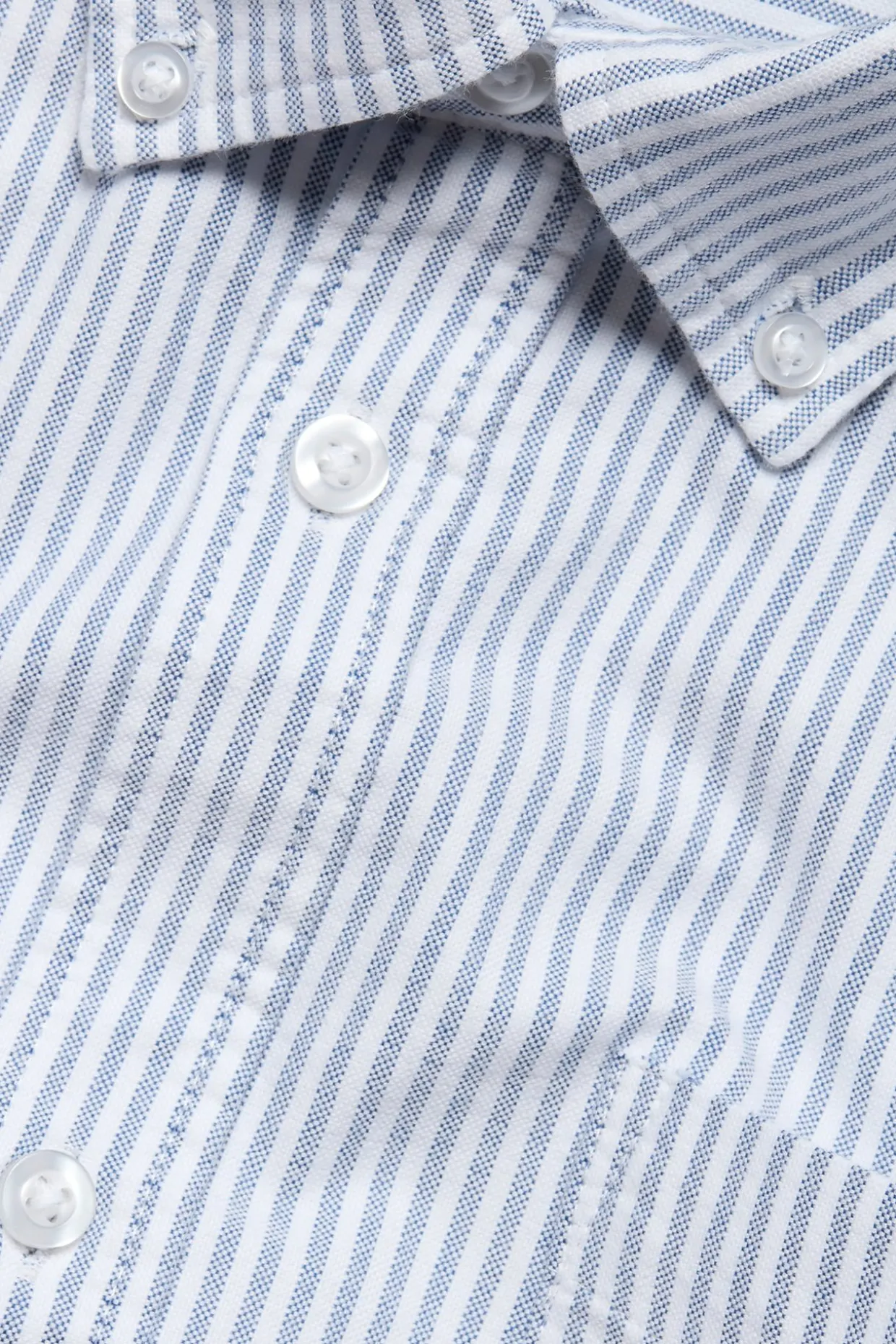Randig oxfordskjorta regular fit