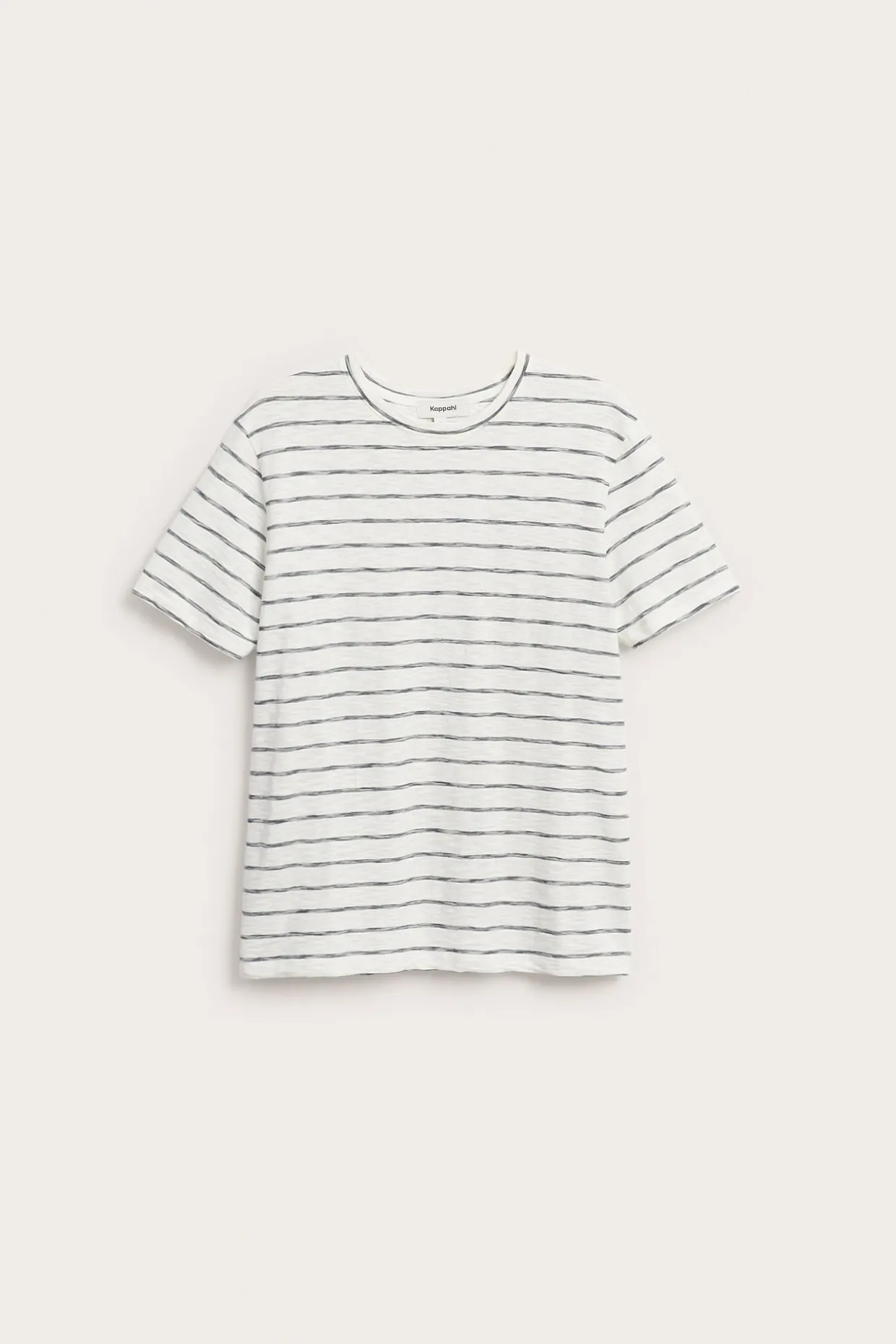 Randig t-shirt i bomull