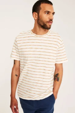 Randig t-shirt i bomull