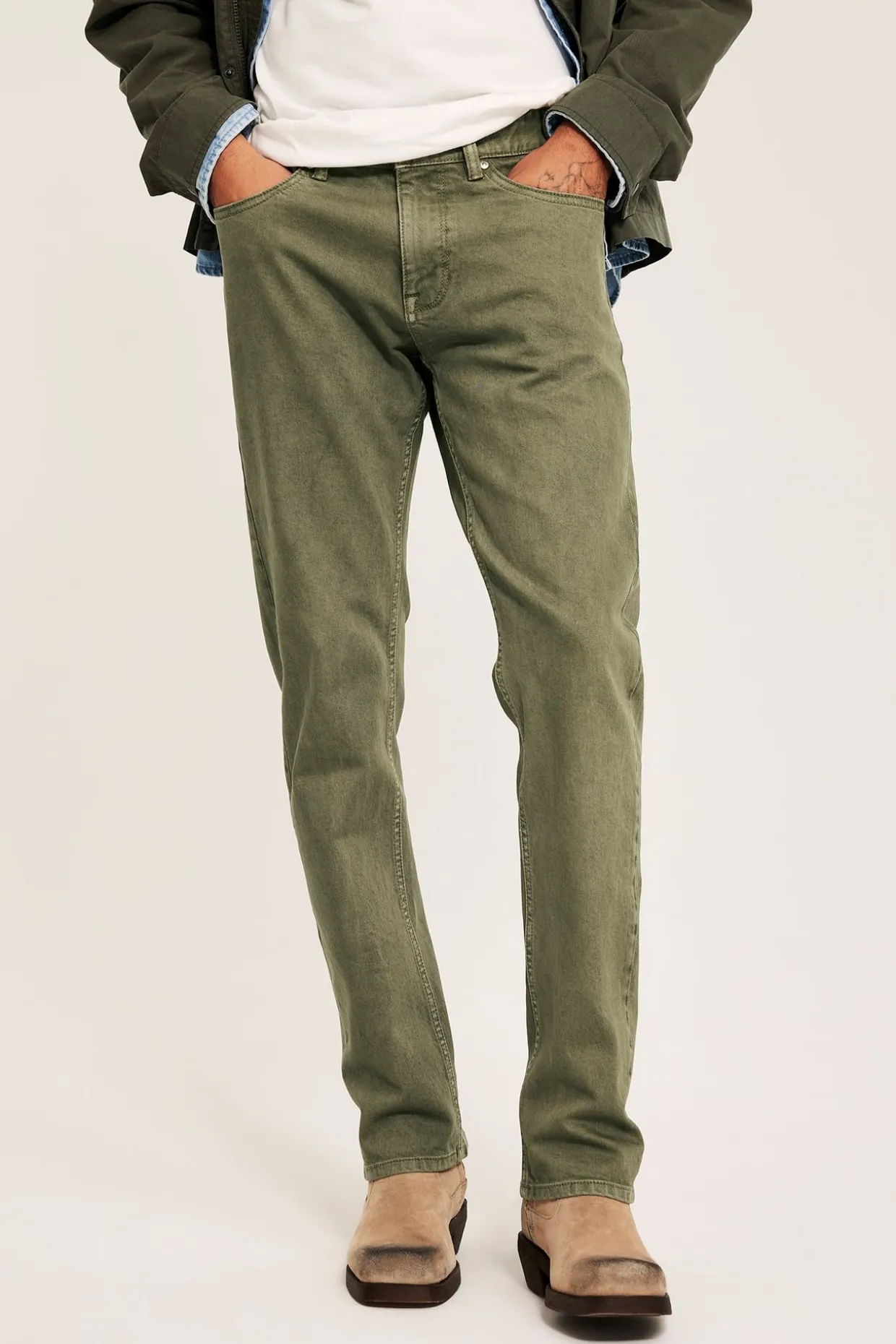 Regular jeans i twill
