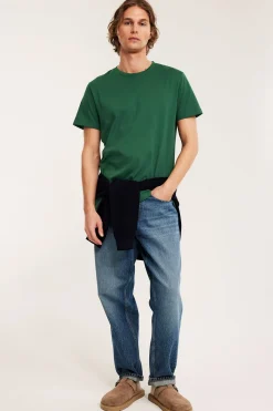 Regular t-shirt i bomull