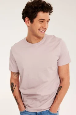 Regular t-shirt i bomull