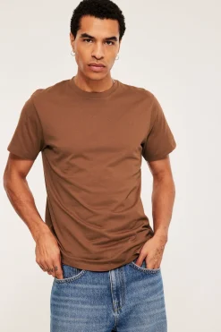 Regular t-shirt i bomull
