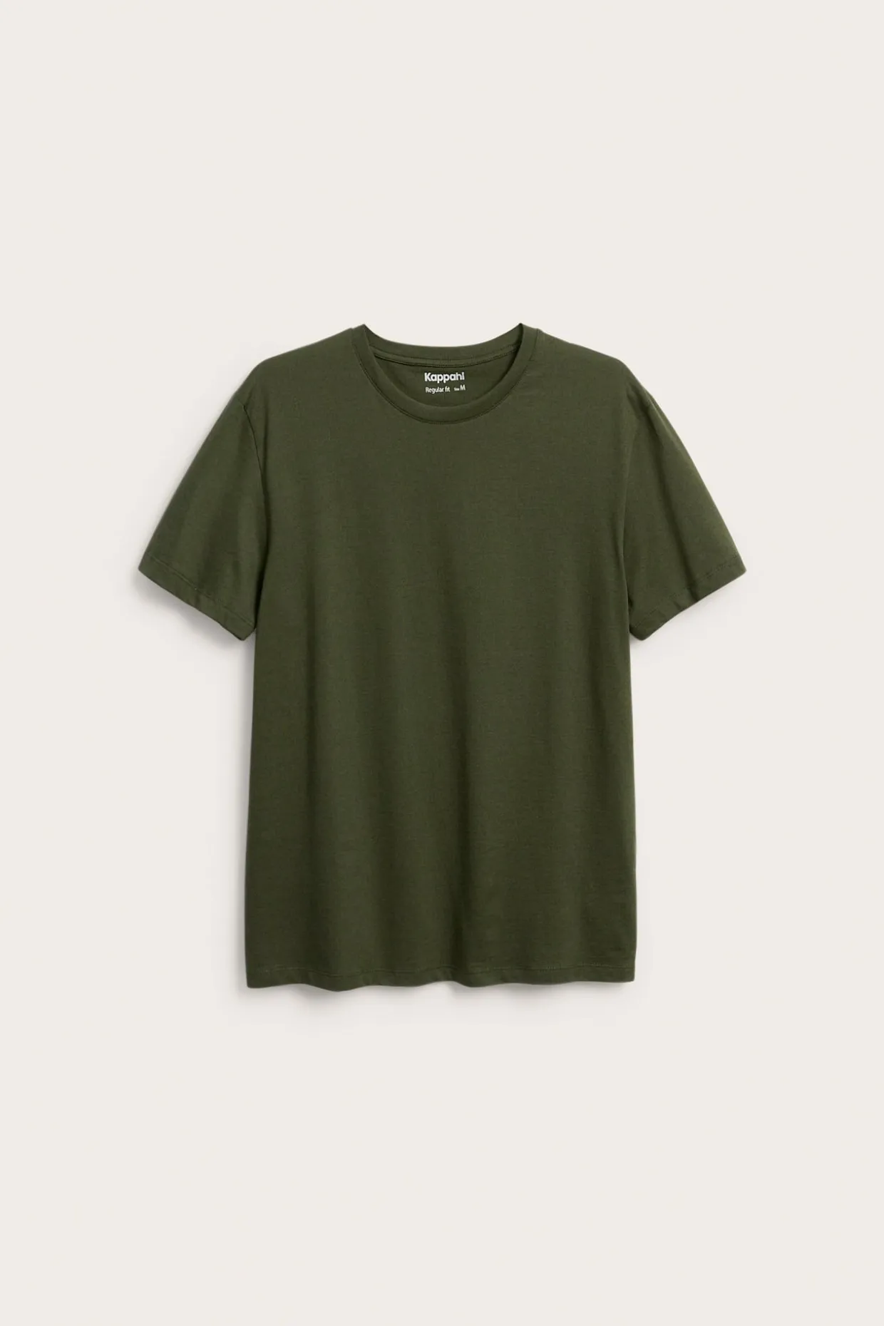 Regular t-shirt i bomull
