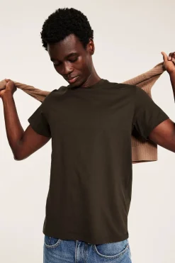 Regular t-shirt i bomull
