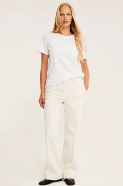 Regular t-shirt i bomull