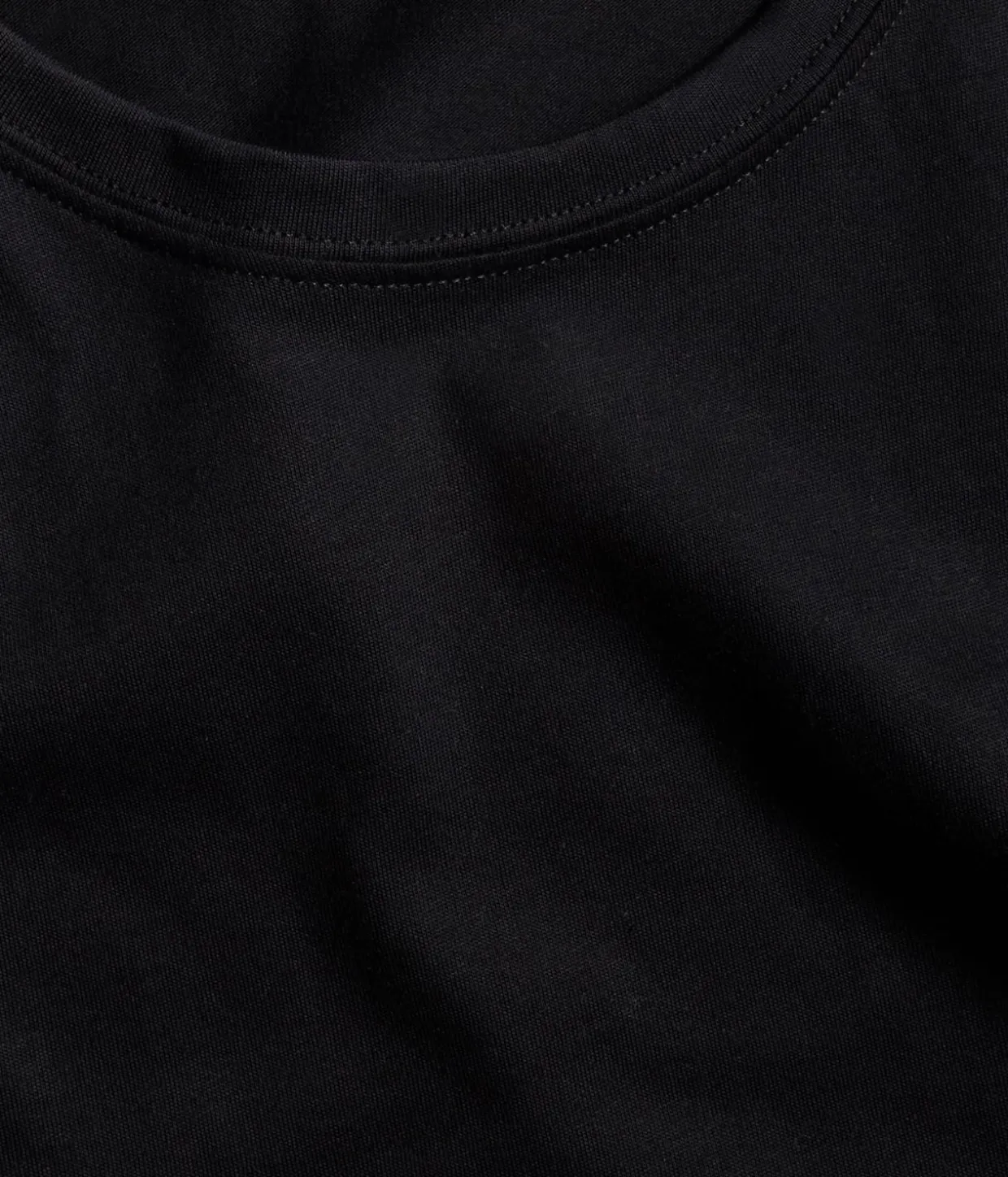 Regular t-shirt i bomull