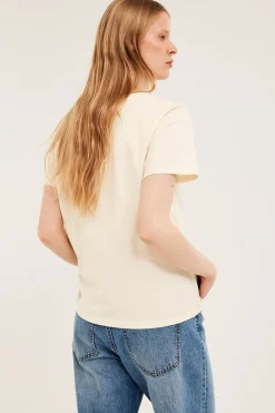 Regular t-shirt i bomull