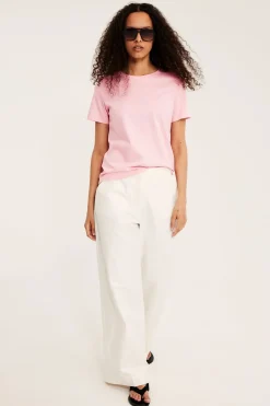 Regular t-shirt i bomull