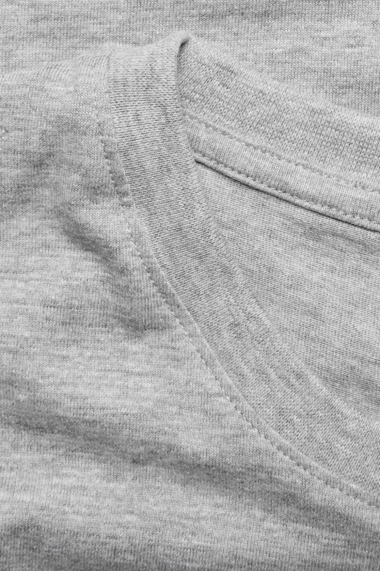 Regular t-shirt i bomullsmix