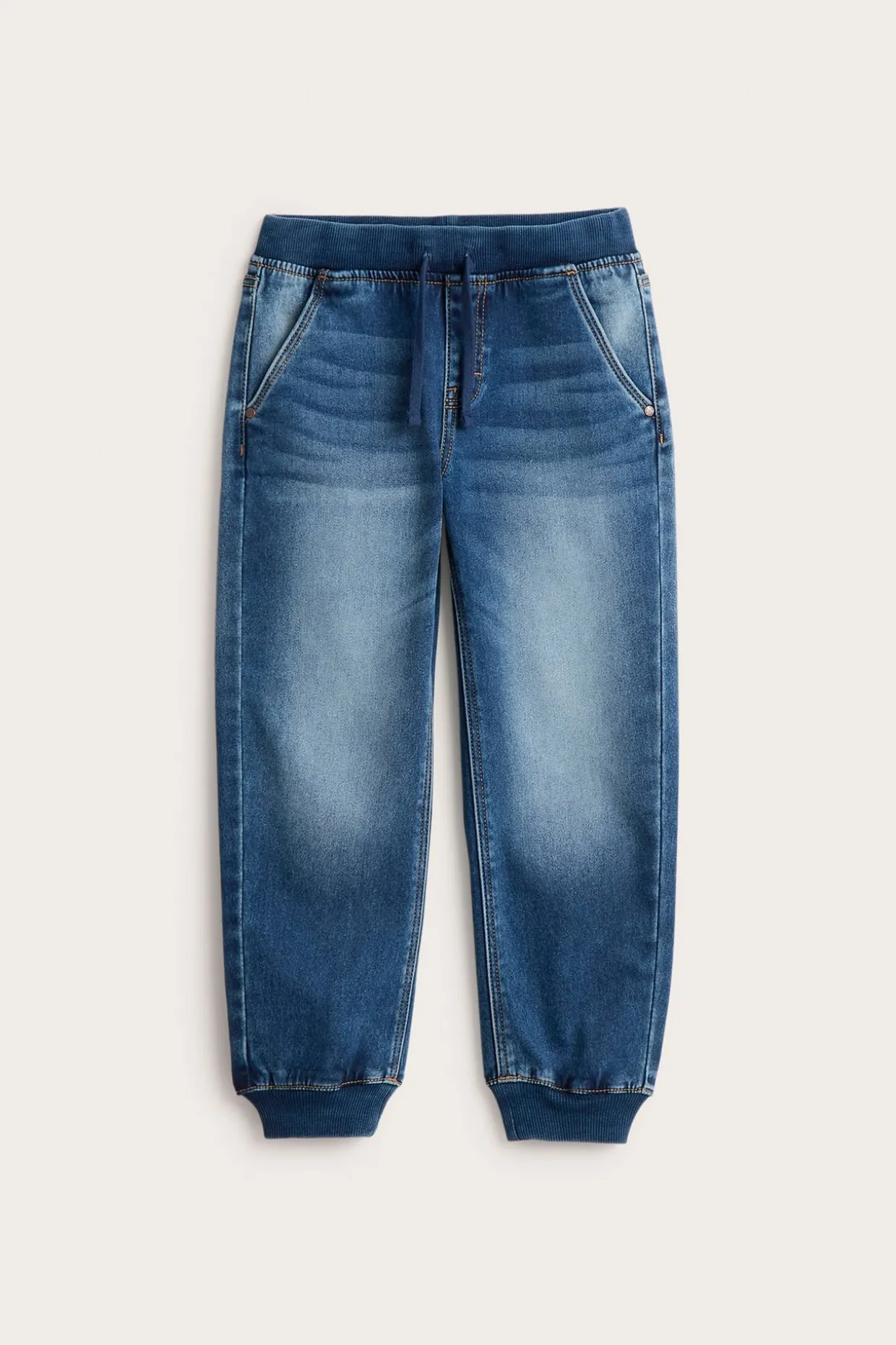 Relaxed jeans jogger denim