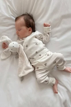 Ribbad body med nallebjörnar