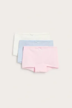 Ribbade boxertrosor i bomull 3-pack