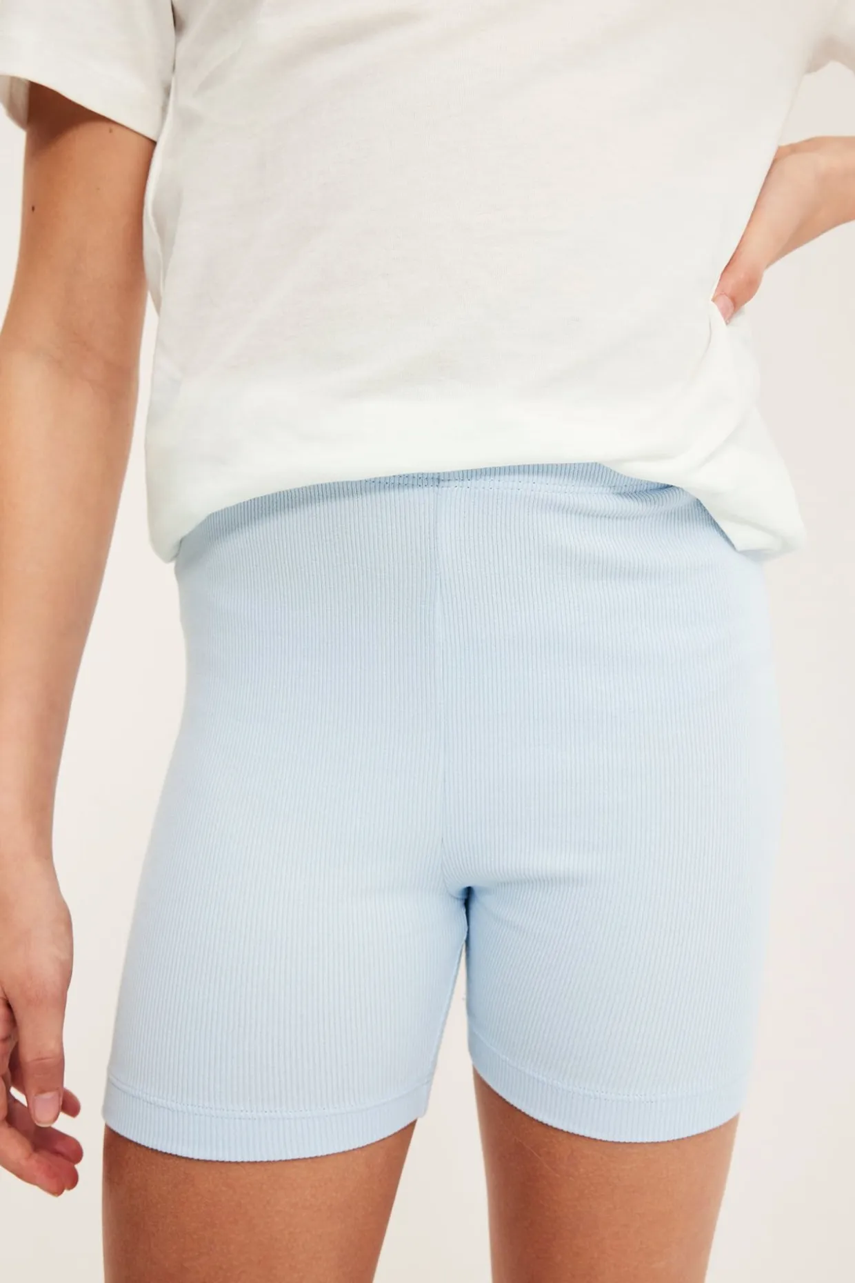 Ribbade cykelshorts