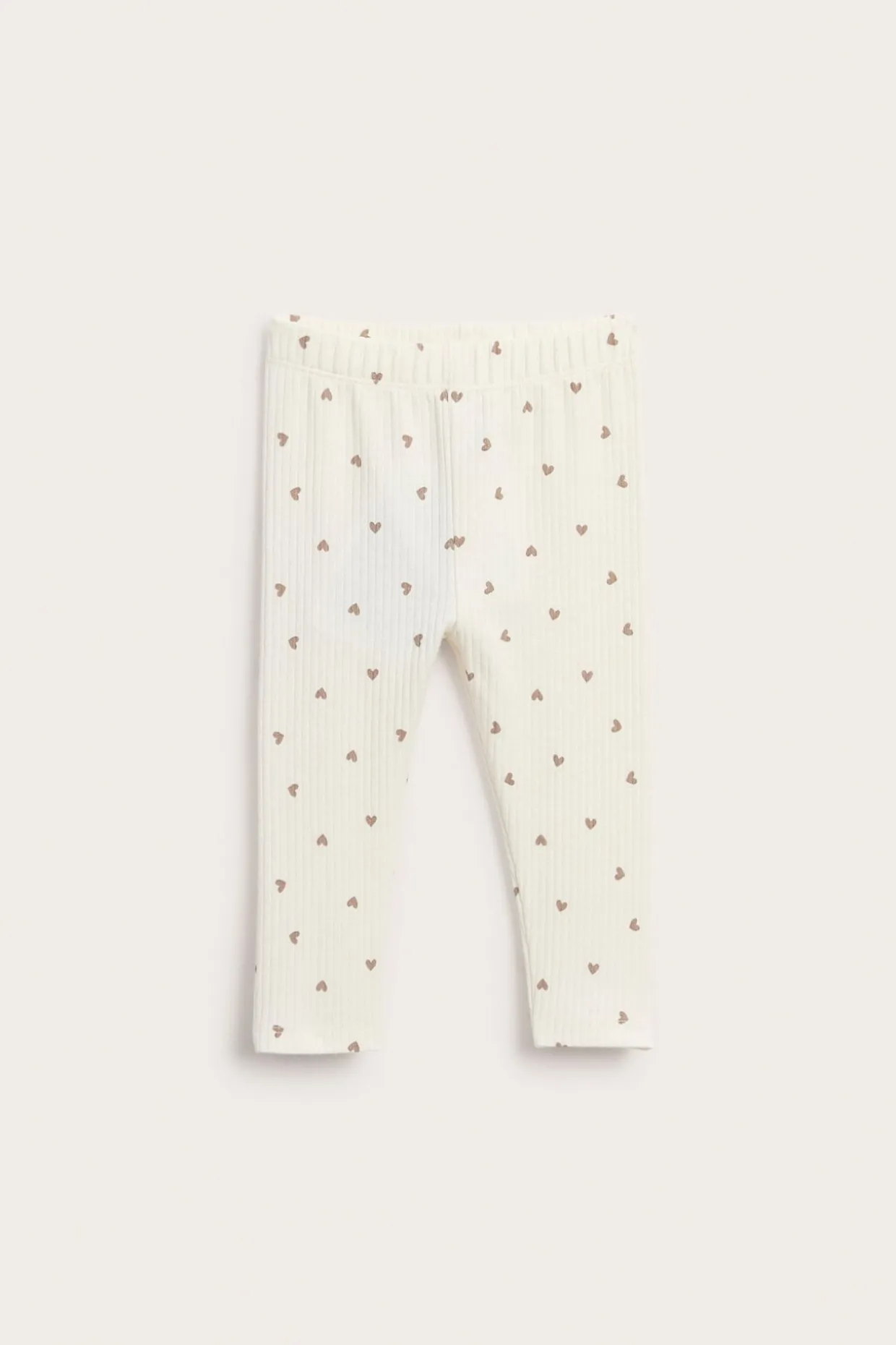 Ribbade och mönstrade leggings