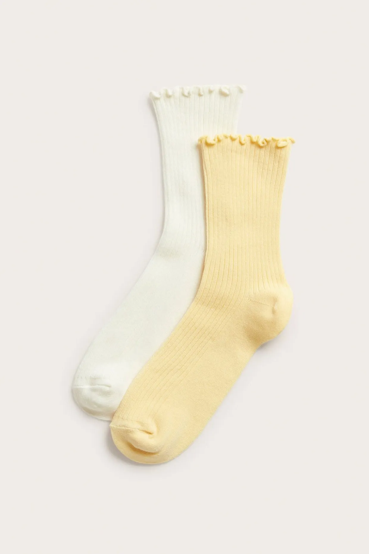 Ribbade strumpor 2-pack
