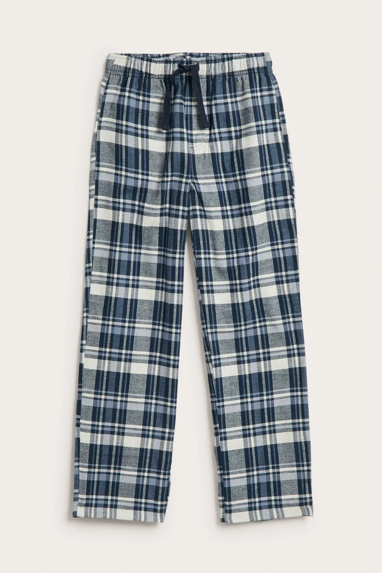 Rutiga flanellbyxor