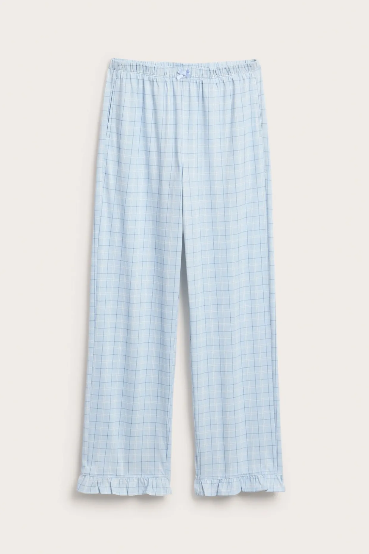 Rutiga pyjamasbyxor