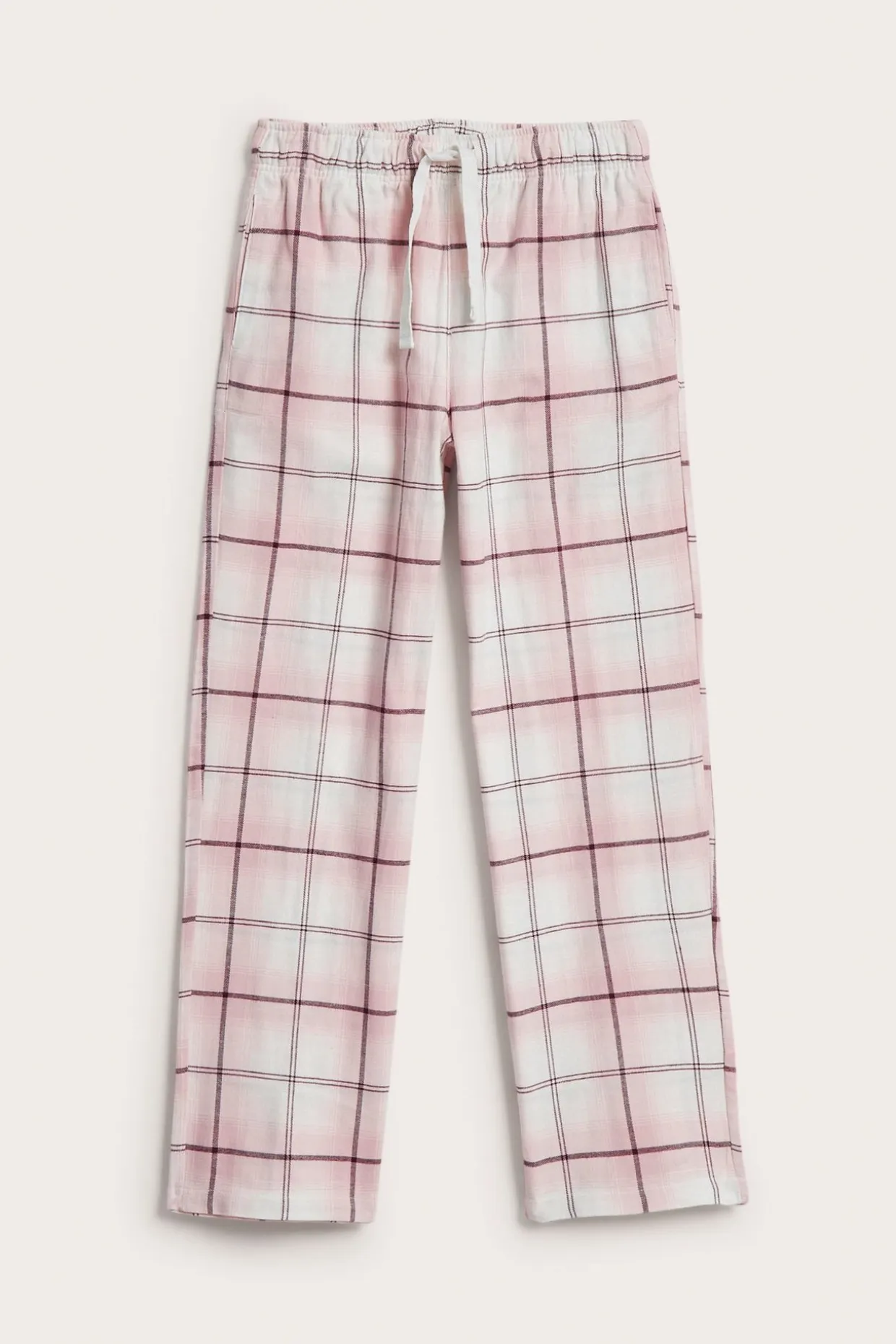 Rutiga pyjamasbyxor i flanell